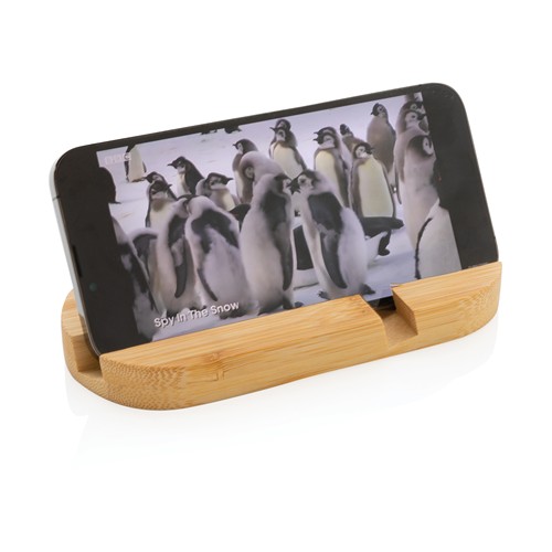 Support tablette ou téléphone en bambou - 4