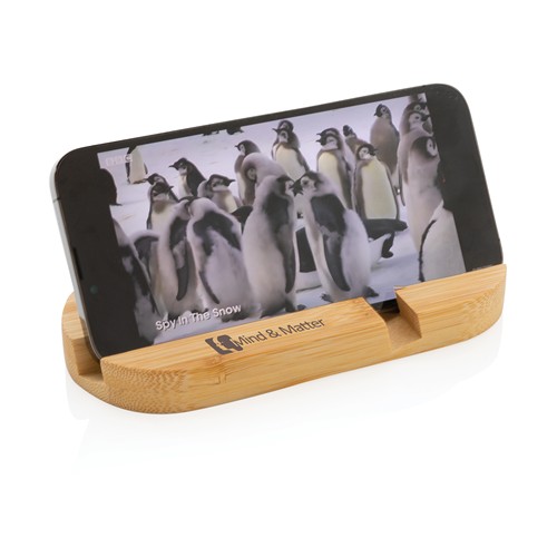 Support tablette ou téléphone en bambou - 6