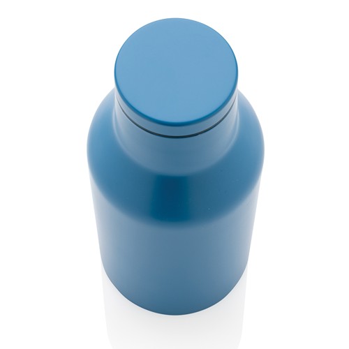 blue Botella compacta de acero inoxidable reciclado RCS