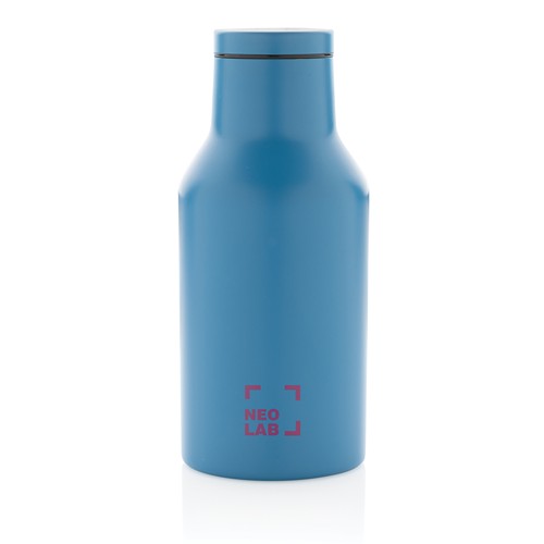 blue Botella compacta de acero inoxidable reciclado RCS