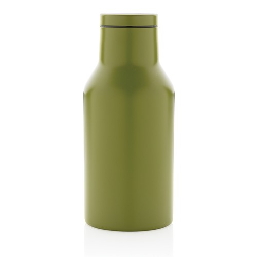 green Botella compacta de acero inoxidable reciclado RCS