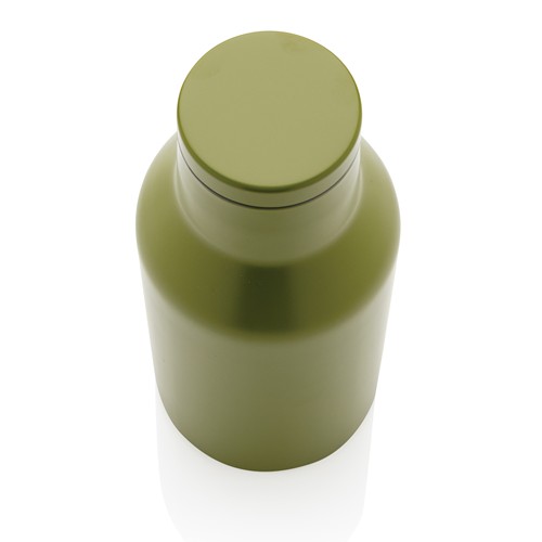 green Botella compacta de acero inoxidable reciclado RCS