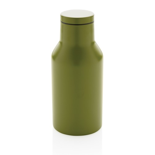 green Botella compacta de acero inoxidable reciclado RCS
