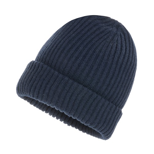 azul marino Gorro doble de punto Impact AWARE™ Polylana®