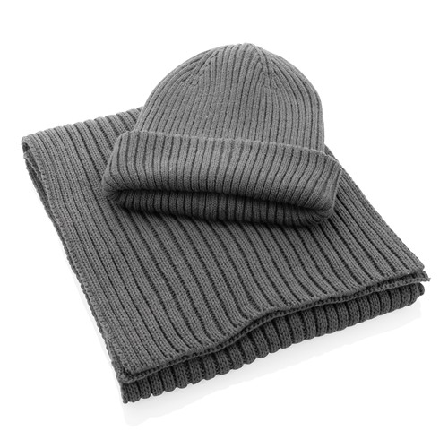 antracita Gorro doble de punto Impact AWARE™ Polylana®