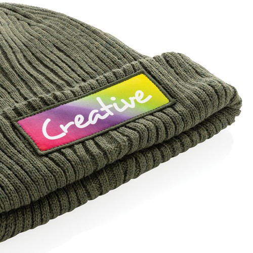 green Gorro doble de punto Impact AWARE™ Polylana®