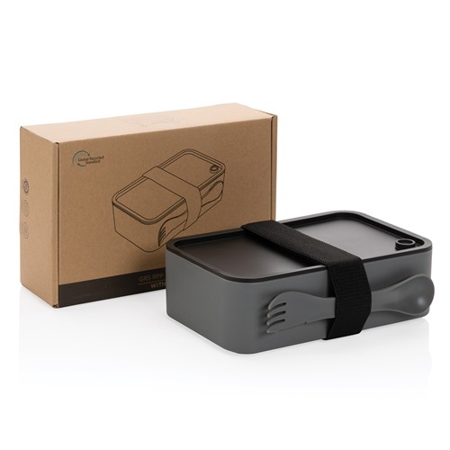 Lunch box avec cuichette en rPP GRS - 4