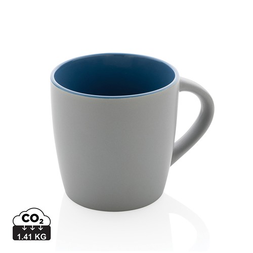 Taza de cerámica con interior de color 300ml