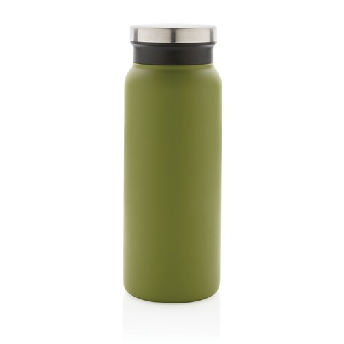 green Botella al vacío de acero inoxidable reciclado RCS 600 ml