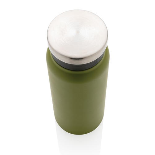 green Botella al vacío de acero inoxidable reciclado RCS 600 ml