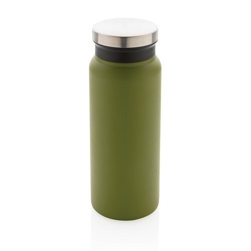 green Botella al vacío de acero inoxidable reciclado RCS 600 ml