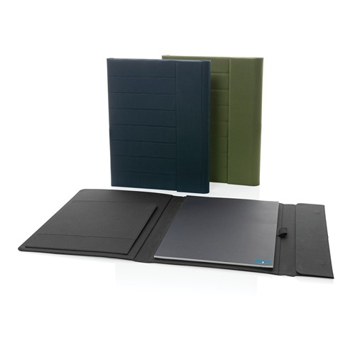 green Cartera Impact Aware™ A4 con cierre magnético