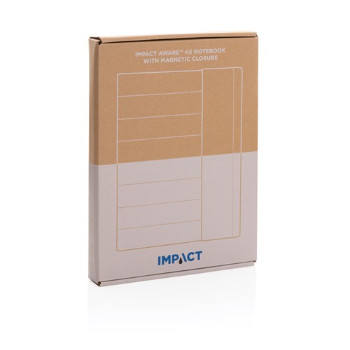 green Libreta Impact Aware™ A5 con cierre magnético