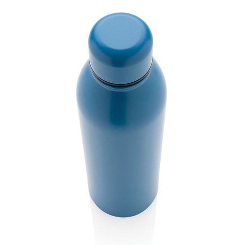 blue Botella al vacío de acero inoxidable reciclado RCS