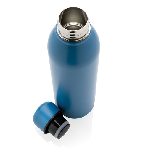 blue Botella al vacío de acero inoxidable reciclado RCS