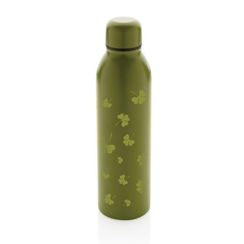 green Botella al vacío de acero inoxidable reciclado RCS