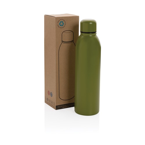 green Botella al vacío de acero inoxidable reciclado RCS