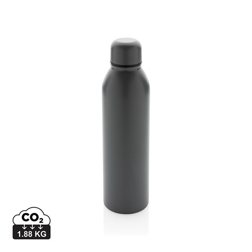 antracita Botella al vacío de acero inoxidable reciclado RCS