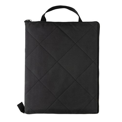 black Manta de picnic acolchada plegable Impact Aware™ RPET
