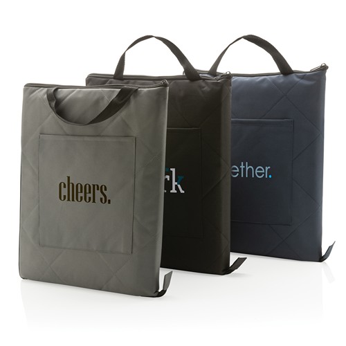 azul marino Manta de picnic acolchada plegable Impact Aware™ RPET