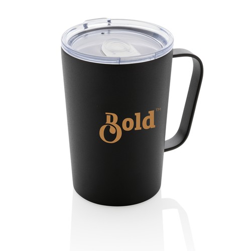 Taza al vacío RCS de acero inoxidable reciclado con asa