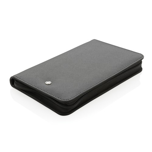 black Portadocumentos de viaje Swiss Peak Heritage RCS rPU RFID
