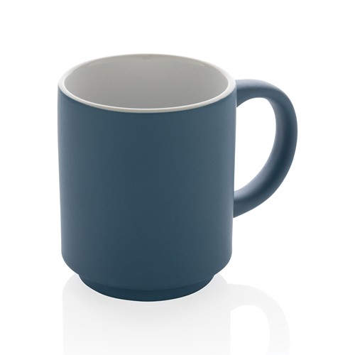 Taza apilable de cerámica 180ml