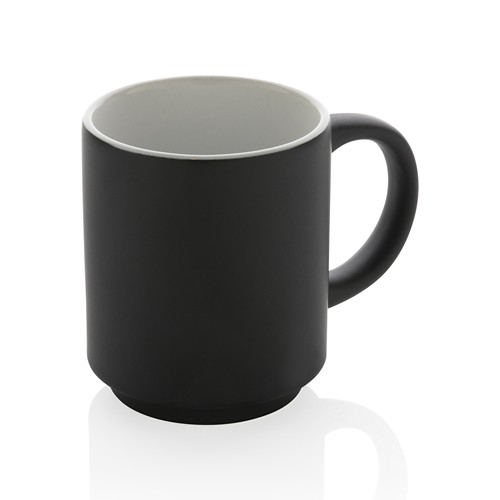 Taza apilable de cerámica 180ml