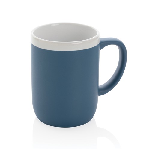 Mug 300ml en céramique avec bord blanc - 2