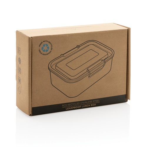 Lunch box étanche en acier inoxydable recyclé RCS - 13