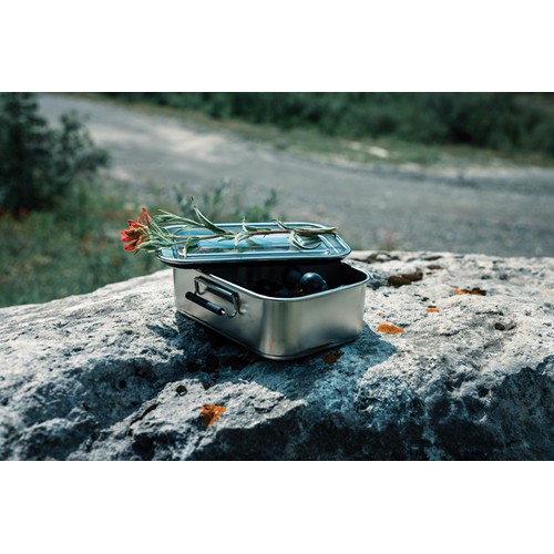 Lunch box étanche en acier inoxydable recyclé RCS - 12