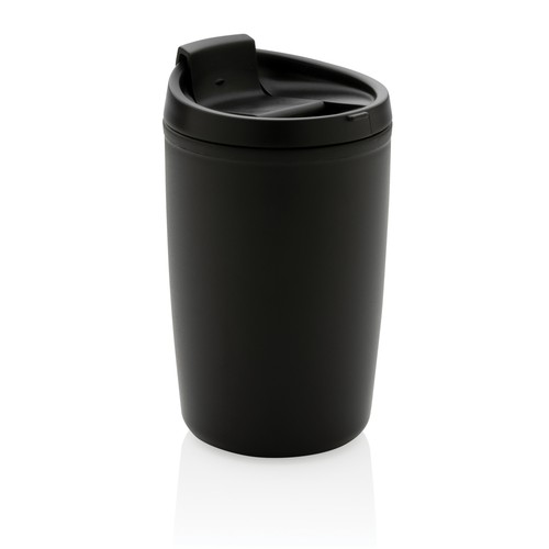 Taza de PP reciclado GRS con tapa de seguridad