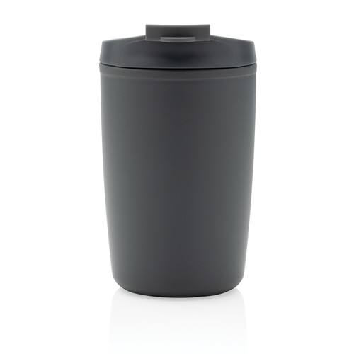 Mug en PP recyclé GRS avec couvercle à bascule