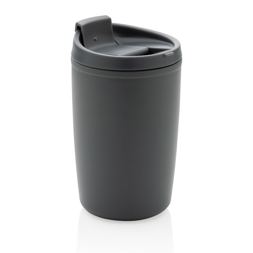 Mug en PP recyclé GRS avec couvercle à bascule