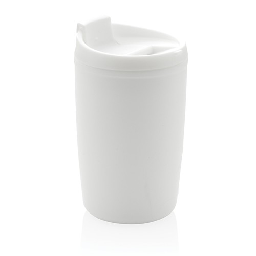 Mug en PP recyclé GRS avec couvercle à bascule
