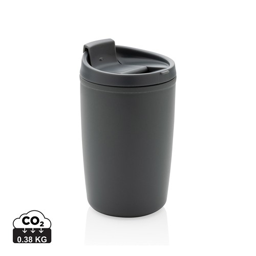 Mug en PP recyclé GRS avec couvercle à bascule - 1