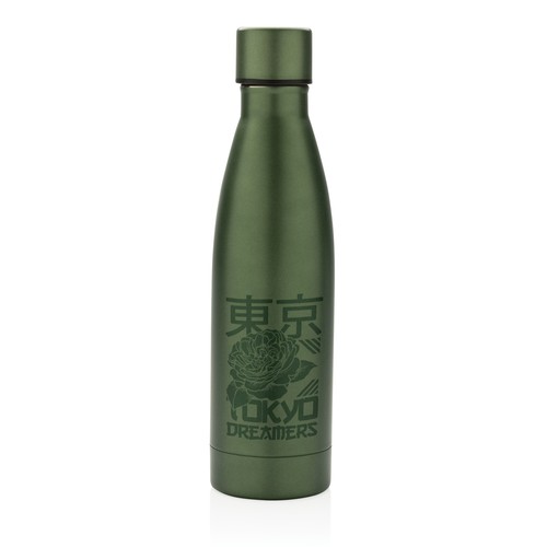Botella sólida de acero inoxidable reciclado RCS