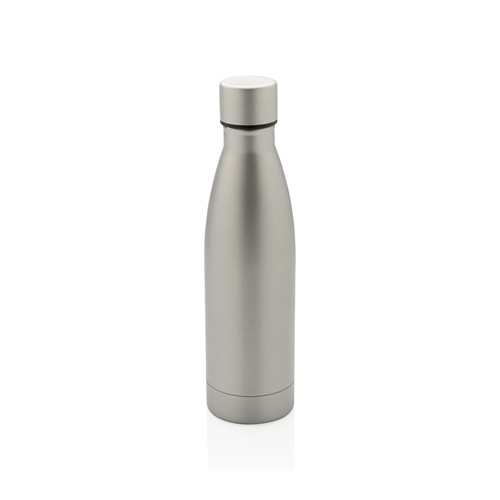 gray Botella sólida de acero inoxidable reciclado RCS