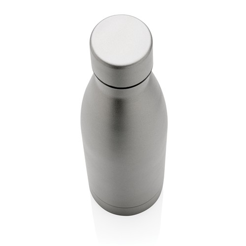 gray Botella sólida de acero inoxidable reciclado RCS