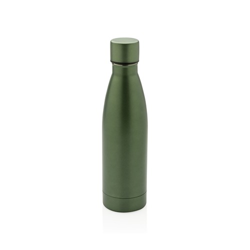 green Botella sólida de acero inoxidable reciclado RCS