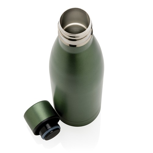green Botella sólida de acero inoxidable reciclado RCS