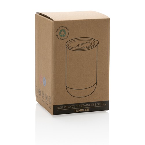 Taza de acero inoxidable reciclado RCS