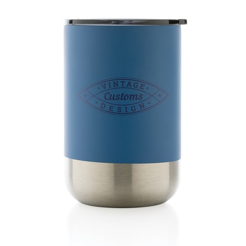 blue Taza de acero inoxidable reciclado RCS