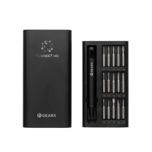 black Set de destornilladores de precisión Gear X 31 en 1