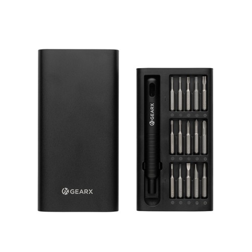 black Set destornilladores de precisión Gear X 31 pc