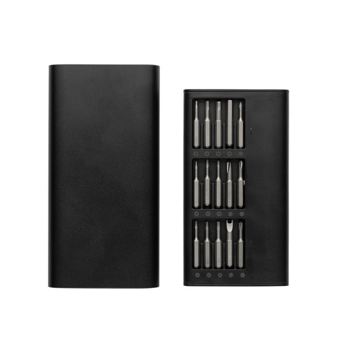 black Set destornilladores de precisión Gear X 31 pc
