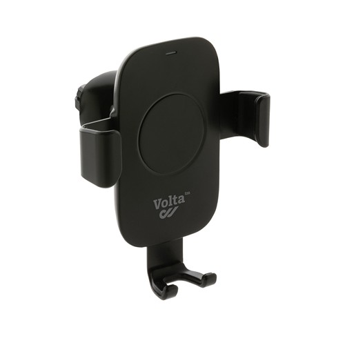 Support voiture avec chargeur 10W en plastique recyclé RCS - 7