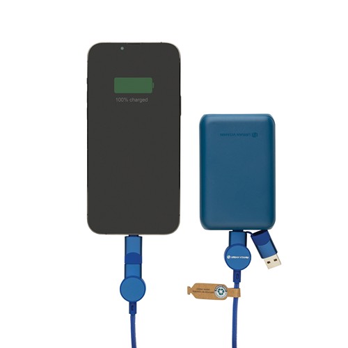 blue Cable 6 en 1 Oakland RCS carga rápida 45W