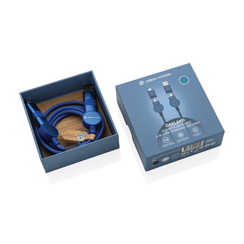 blue Cable 6 en 1 Oakland RCS carga rápida 45W