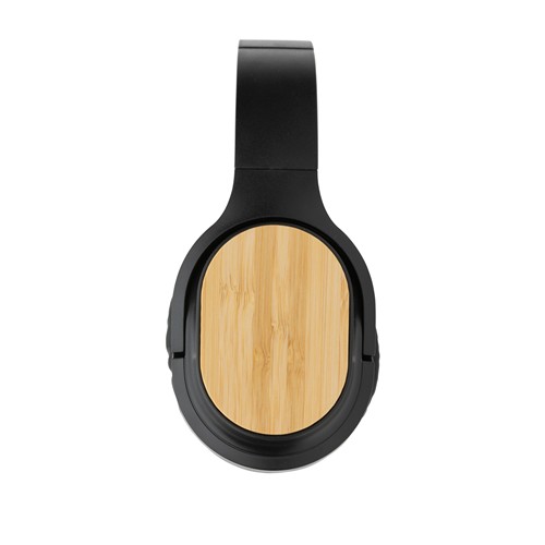Casque sans fil pliable en bambou et plastique RCS Elite - 4